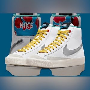 Nike Blazer Mid ‘77 white/silver DQ7773 100